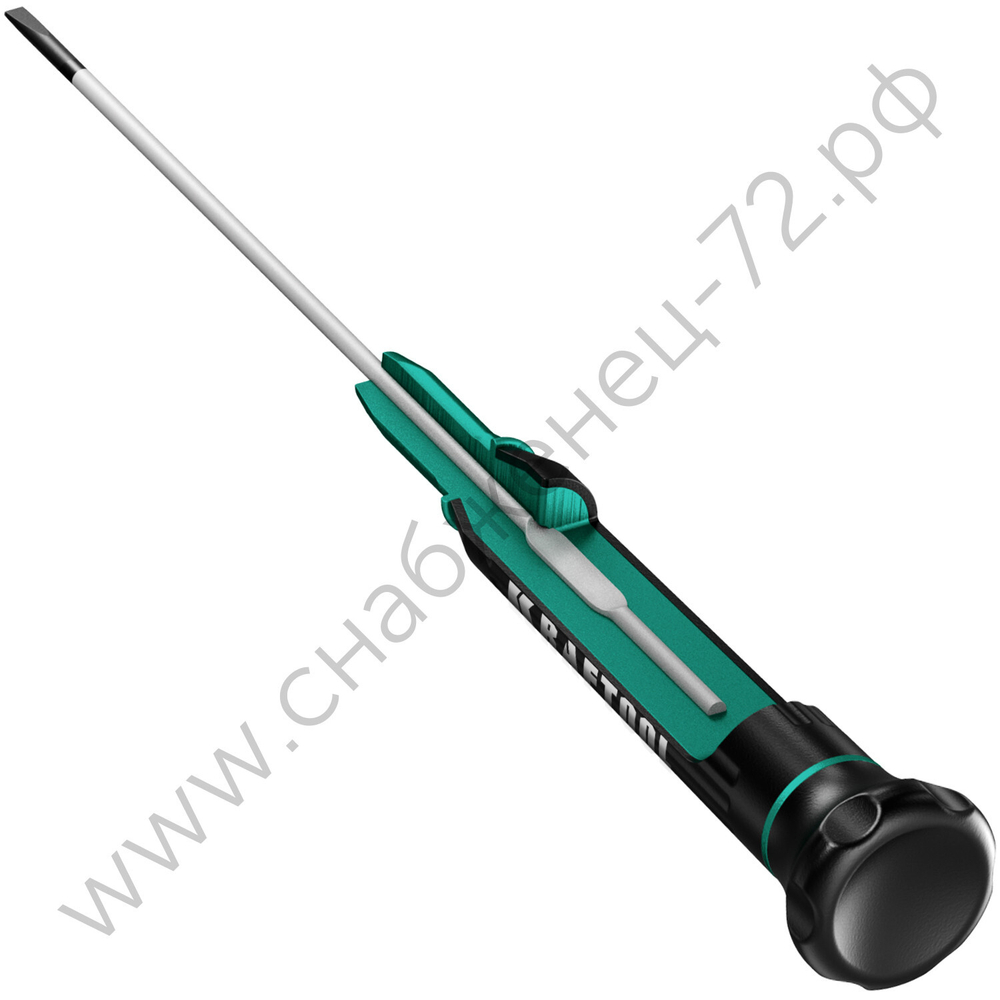 KRAFTOOL Precision SL0.8, Отвертка для точных работ (25681-0.8)