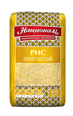 Рис пропаренный «Националь» - 900 г