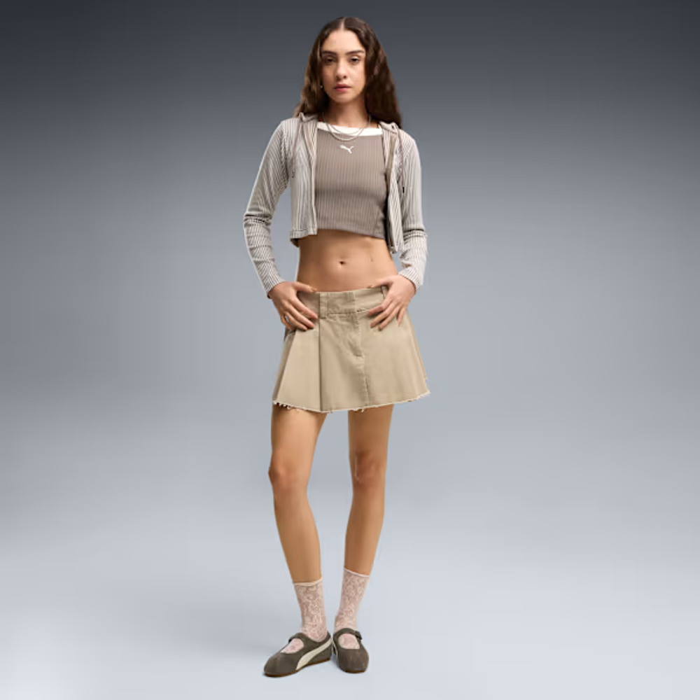 PUMA Кроссовки-балетки Tacklette, бронзовый