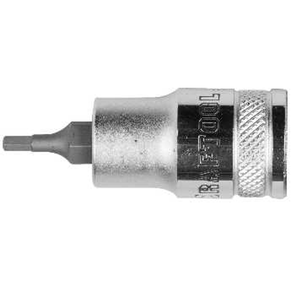 Торцовая бита головка H12, 1/2" сатинированная KRAFTOOL, 27908-12_z01