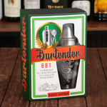 Набор барный Bartender, 5 предметов, карточки с рецептами
