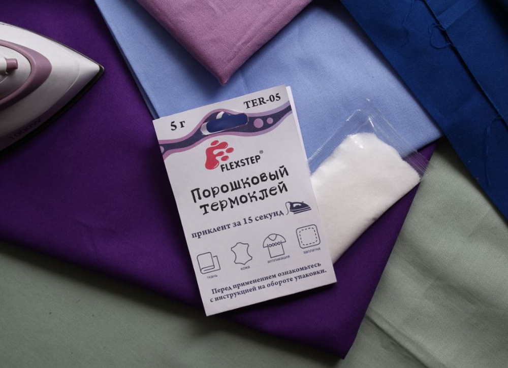 "FLEXSTEP" TER-05 Порошковый термоклей в картонной упаковке