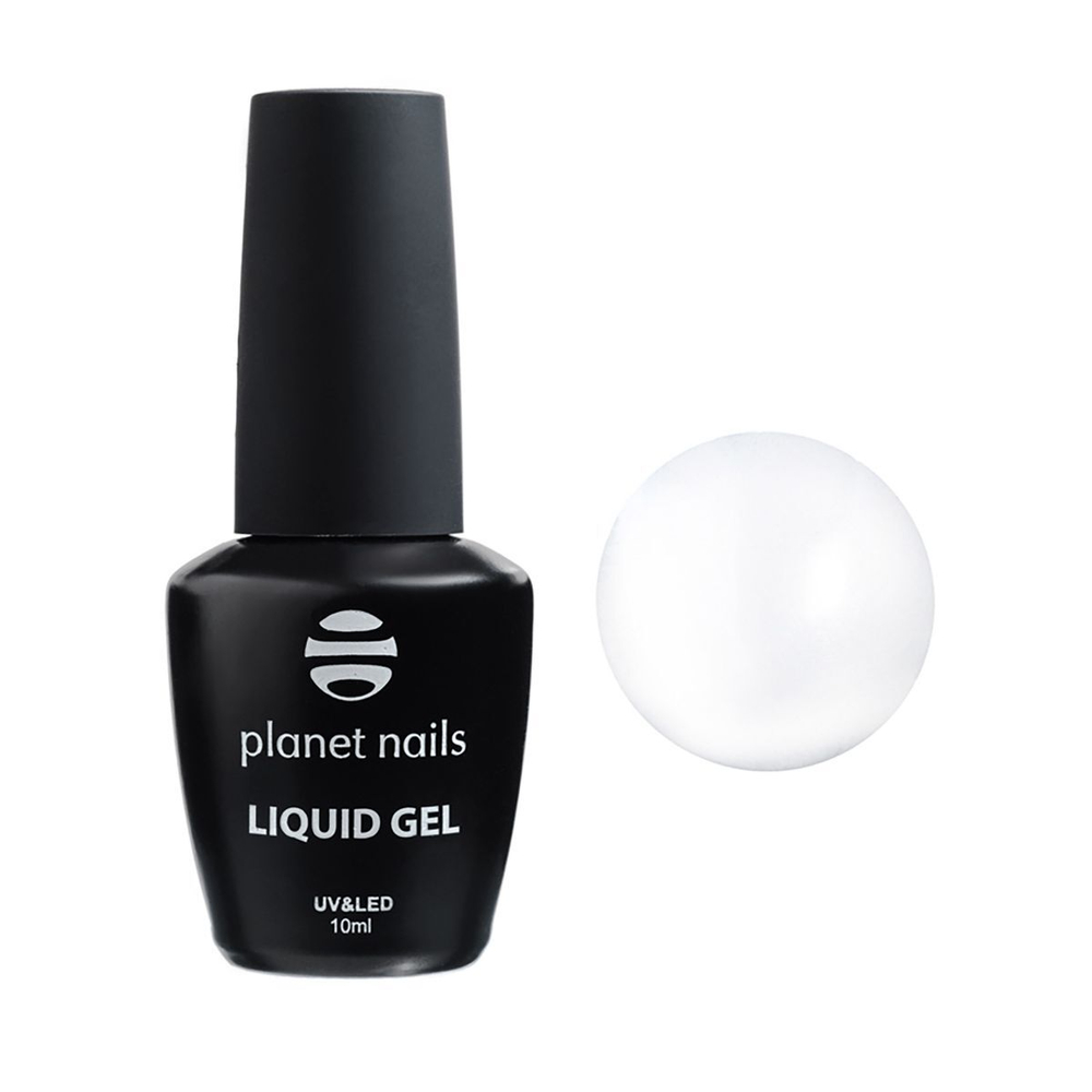 Planet Nails LIQUID GEL MILK 11353 моделирующий гель, 10 мл