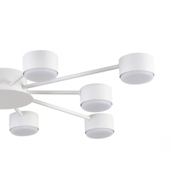 8343/10C COMFI LN26 252 белый, металл Люстра GX53 LED 10*7W 220V TORINA