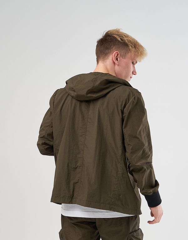 Ветровка We Don’t Care Crinkle Nylon Windrunner Jacket Khaki - фото 4