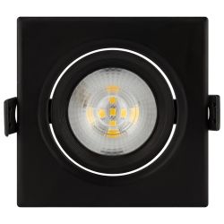 KL LED 21A-5 4K BK Светильник ЭРА Светильник ЭРА светодиодный квадратный поворотн. LED SMD 5W 4000K, черный