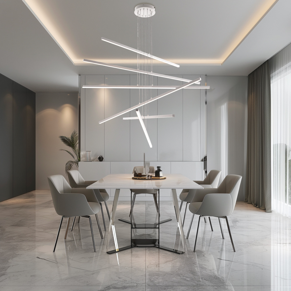 Citilux Стиг CL203260 LED Люстра подвесная с пультом Белая