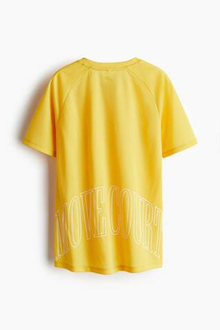 H&M Футболка спортивная DryMove, желтый