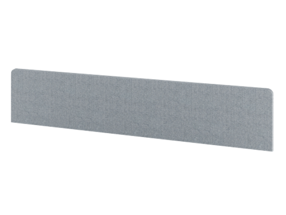 Экран фронтальный ЛДСП ткань Romeo 1800х370х32 512077-013 Сильвер