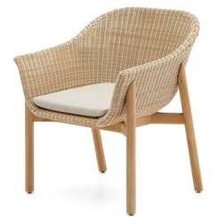 Стул Galea из тикового дерева и синтетического ротанга