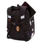 Ранец GRIZZLY анатомическая спинка, с брелоком, для девочек, "HELLO", 36х29х18 см, RAf-292-2/2