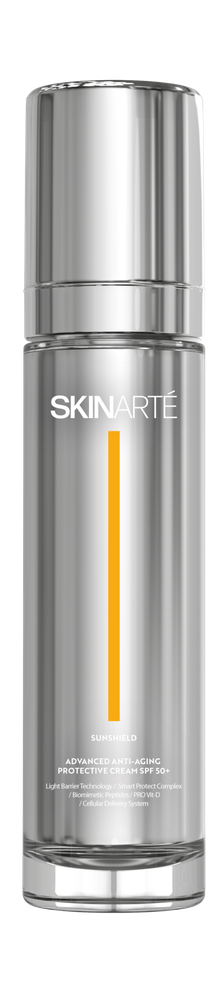 SKINARTÉ SUNSHIELD, Инновационный антивозрастной защитный крем SPF50+, 50 мл