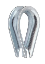 Коуш д/канатов, оцинк. 8 DIN6899