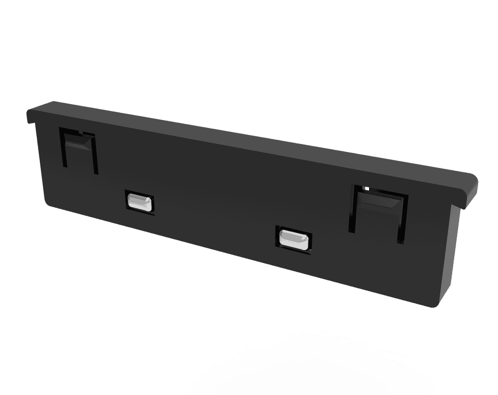 Соединитель питания для магнитного шинопровода линейный Crystal Lux CLT 0.206 03 BL