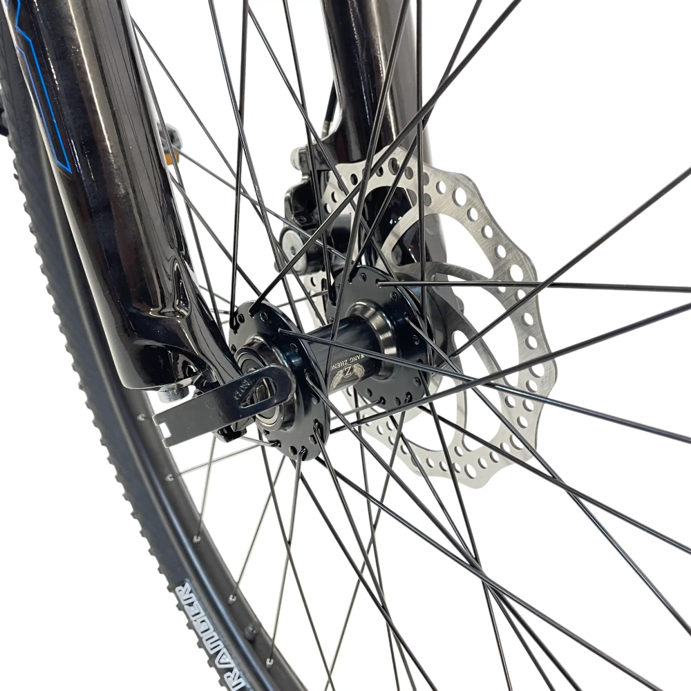 Велосипед MDS 29" 8скор (L-Twoo A3, алюминиевая рама, алюм. вилка с блок., алюм.педали) Синий (GT-08