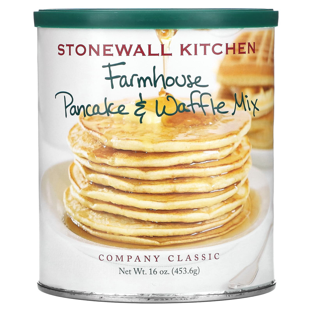 Stonewall Kitchen, смесь для выпекания блинов и вафель по-деревенски, 453,6 г (16 унций)