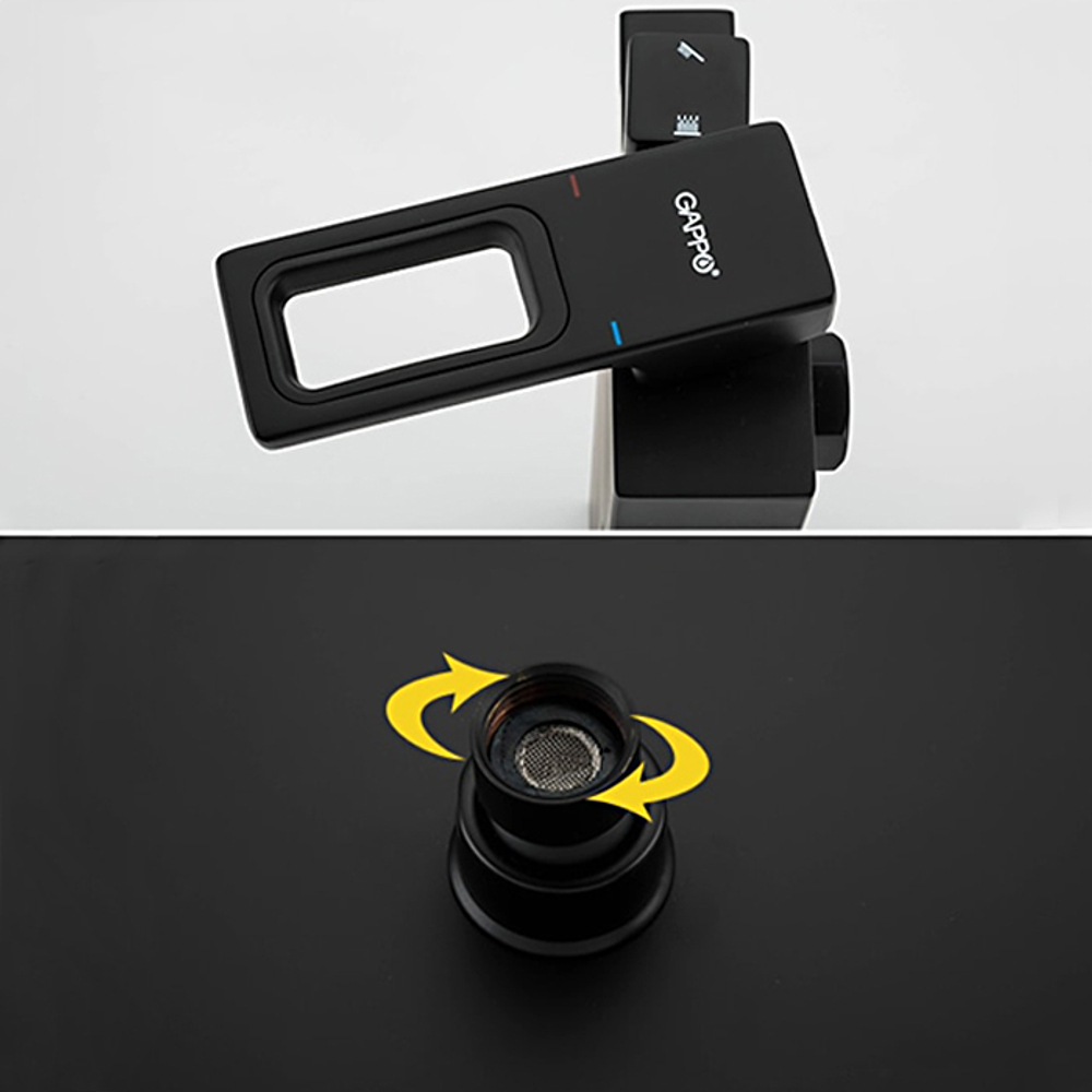 Душевая стойка со смесителем Gappo G2417-6