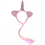 Ободок карнавальный с хвостом «Сказочный единорог»