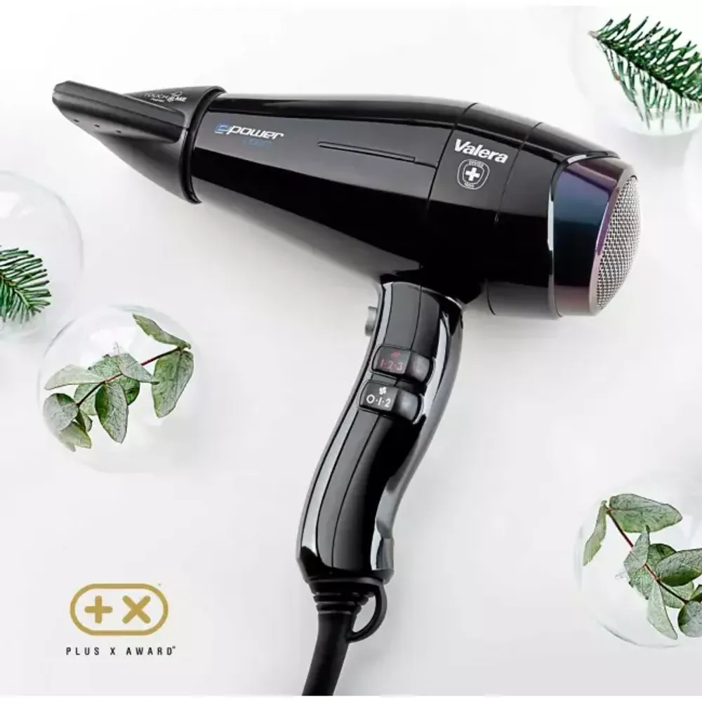 Профессиональный фен Valera EPower 2020 Crystal Black Rotocord (EP 2020D RC CB) - 2