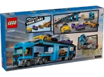 Конструктор LEGO City 60408 Грузовик-автовоз со спортивными автомобилями