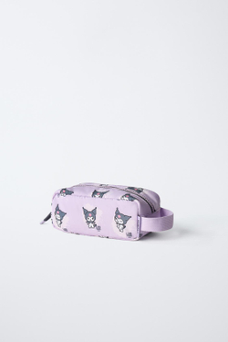 ZARA ШКОЛЬНЫЙ ПЕНАЛ KUROMI © SANRIO, ЦВЕТ МАЛЬВЫ