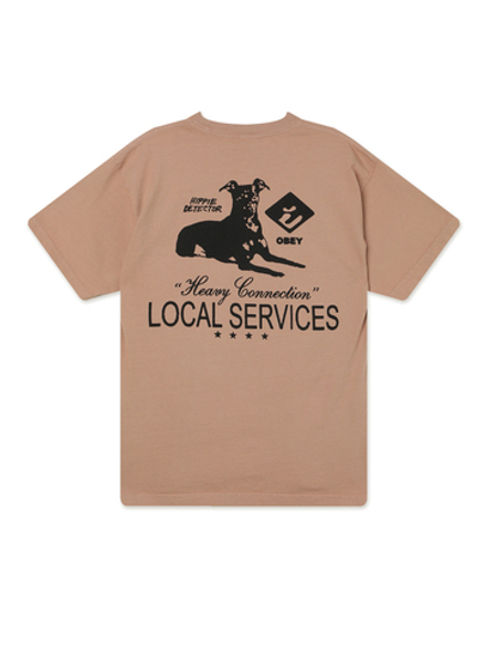 Мужская Футболка Obey Heavy Connection