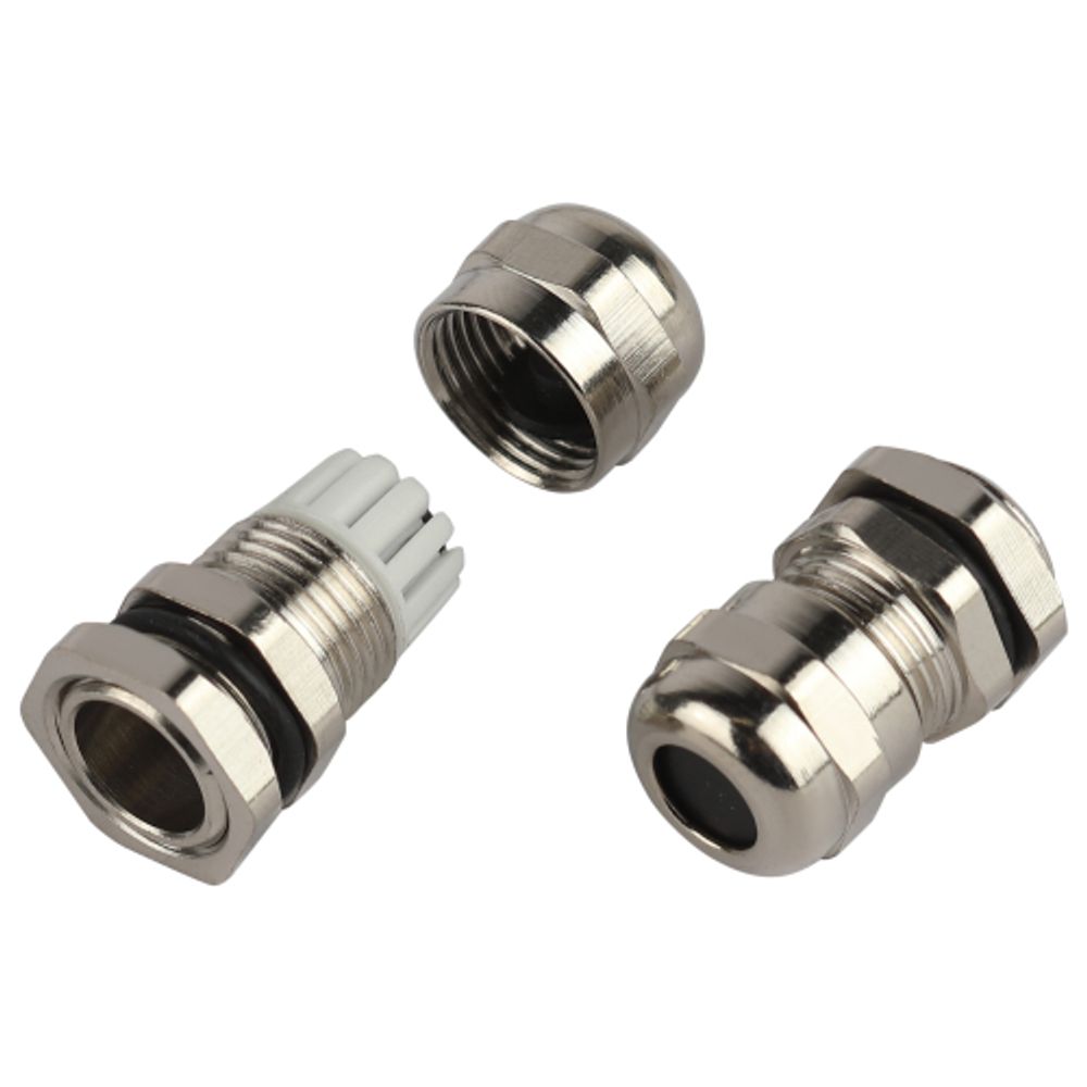 Кабельный ввод сальник ЭРА NO-224-255 латунный PGM 7 (d отв.12.5 мм / d провод.3-6.5 мм) IP68 (упаковка 5 штук)