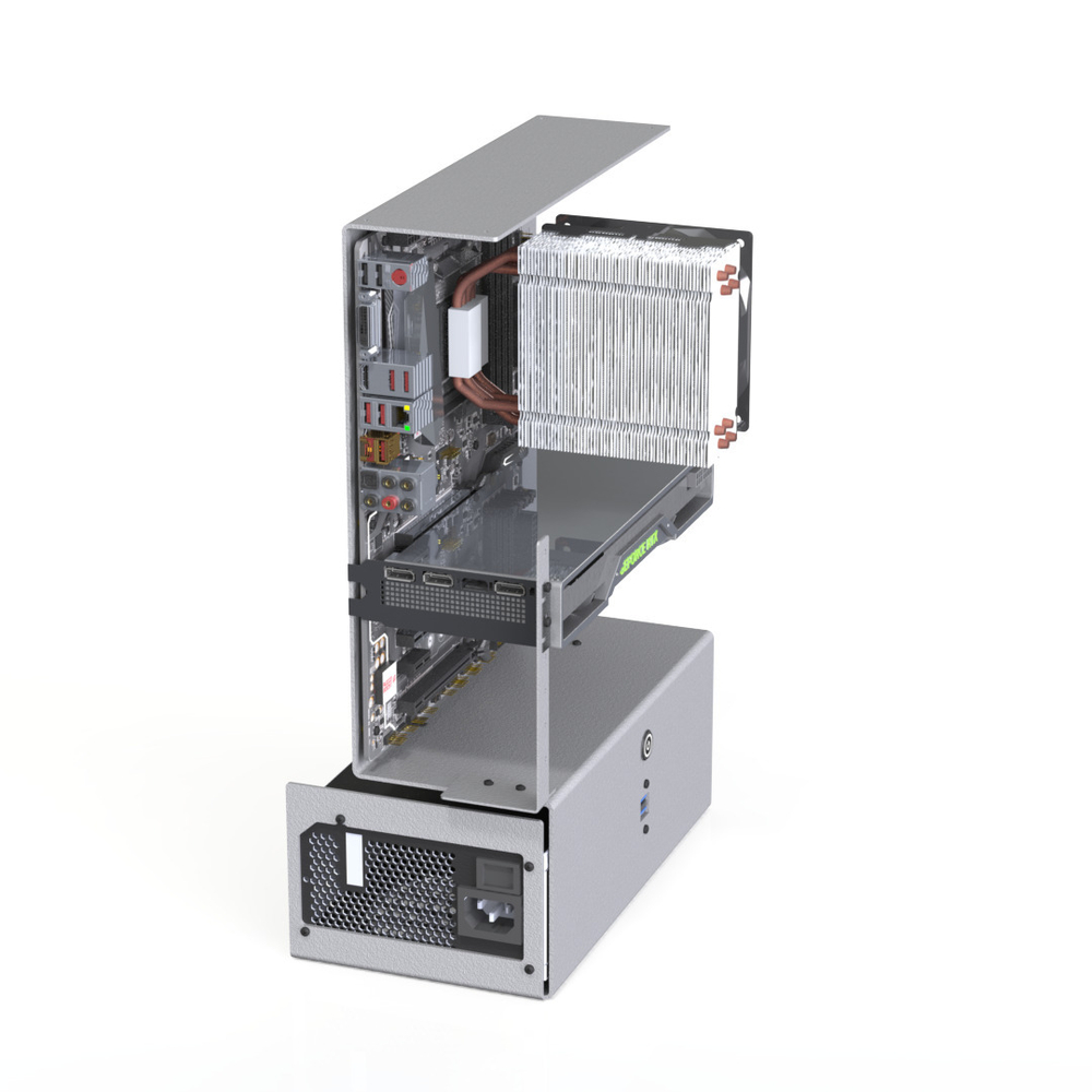 Компьютерный корпус SSPRISE SS060621 LITE/ Открытый стенд/ Открытый корпус