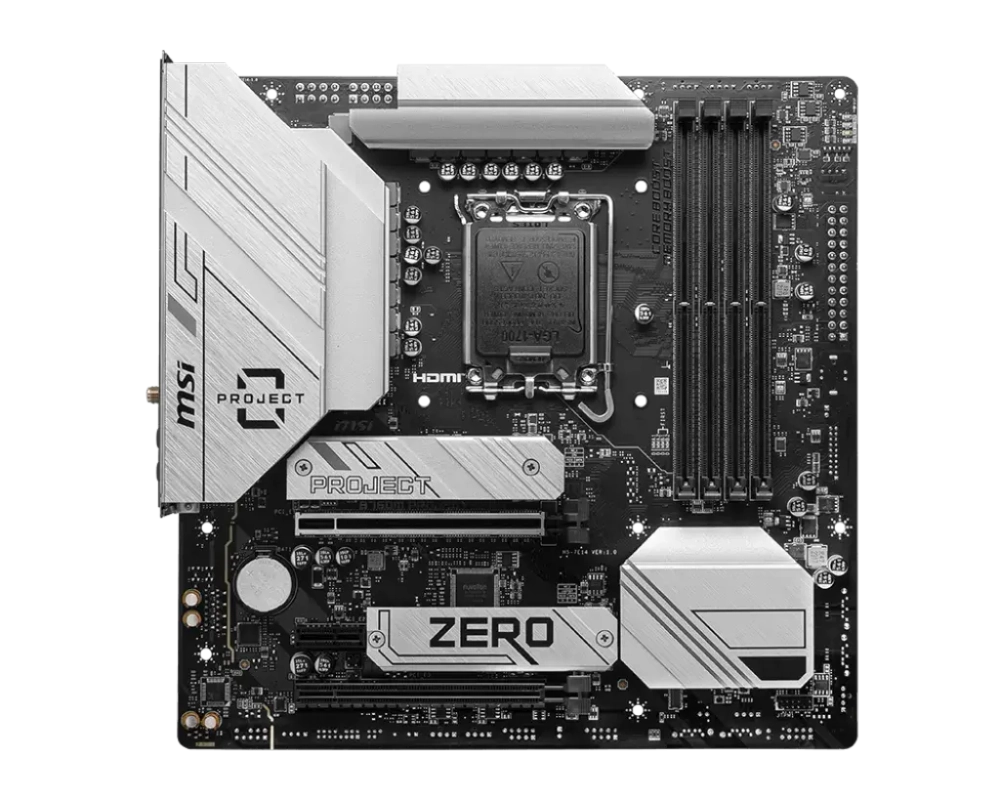Материнская плата MSI B760M PROJECT ZERO (B760M PROJECT ZERO)