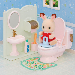 Sylvanian Families - Ванная комната с туалетом 5740 / артикул   5740  / GTIN 5054131057407