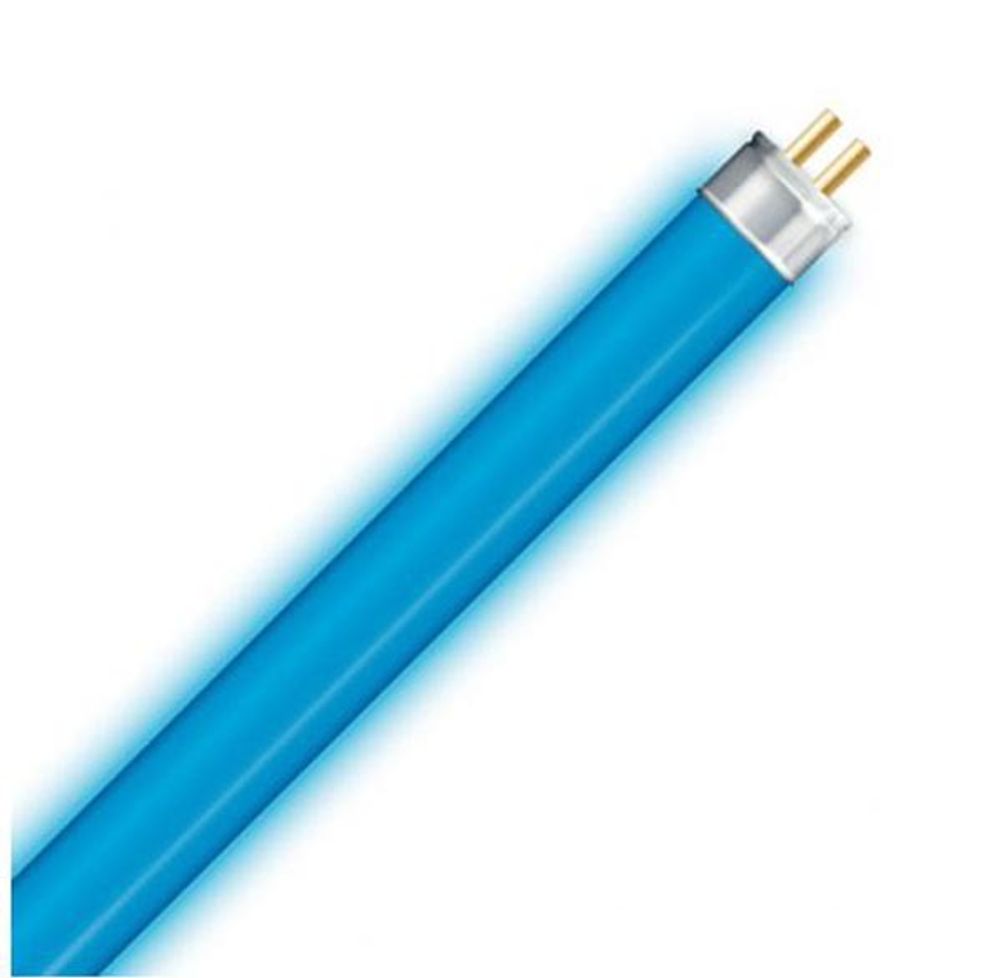 Лампа люминесцентная 10W R12 G5 - цвет Синий