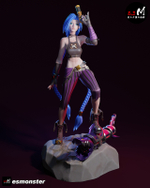 Фигуркаел Джинкс Лига легенд Jinx League of Legends