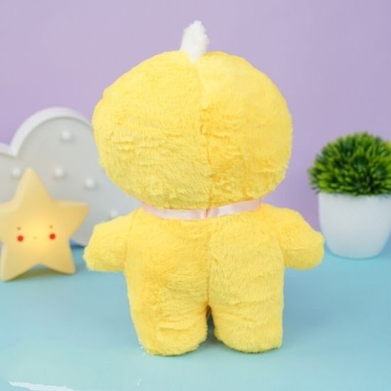 Мягкая игрушка Lalafanfan, желтый, 30 см