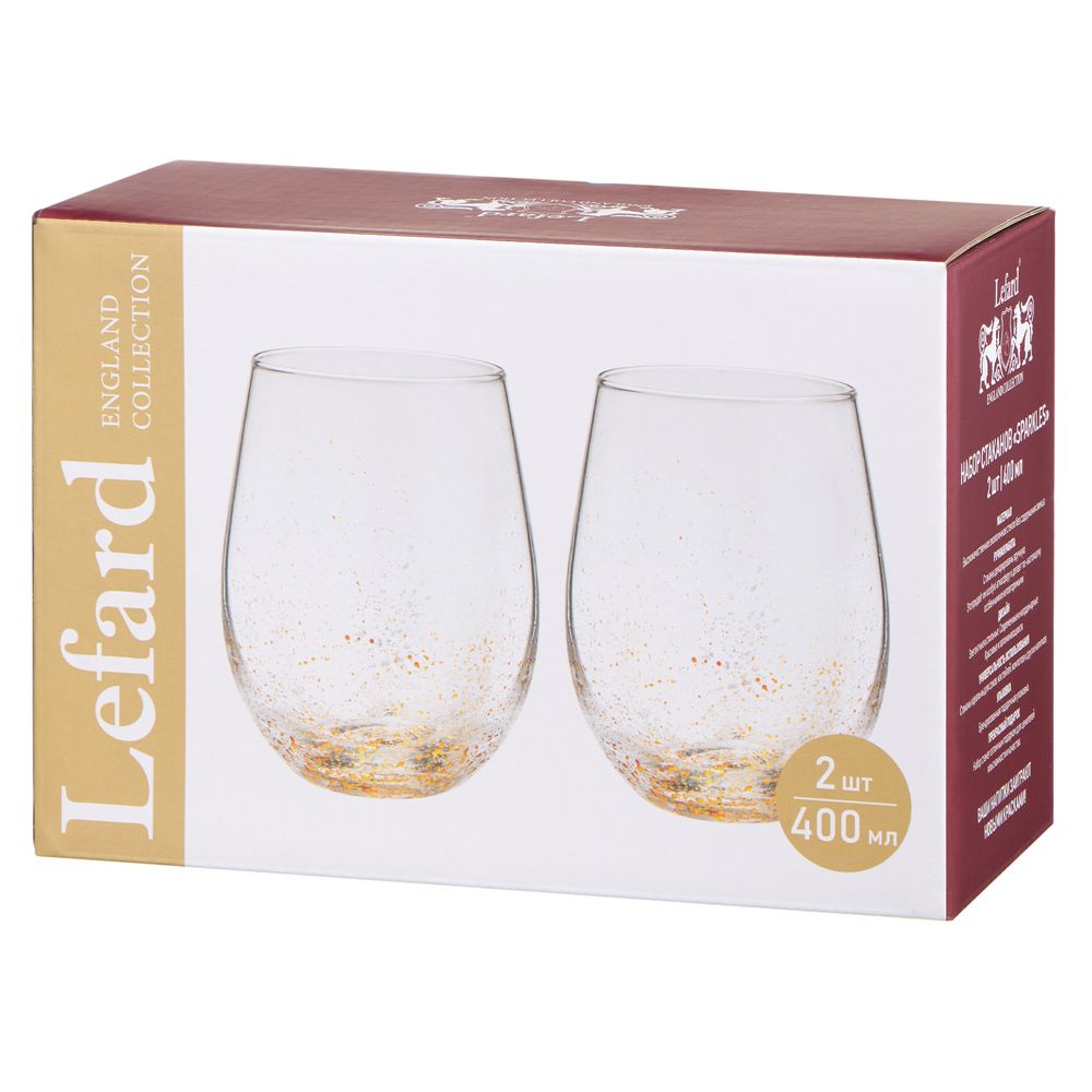 НАБОР СТАКАНОВ "SPARKLES" ИЗ 2 ШТ. 520 МЛ