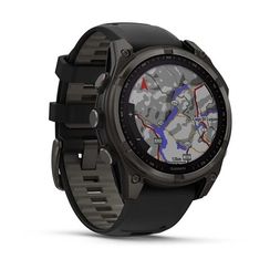 Garmin Fenix 8 Solar 47 мм Sapphire Carbon Gray — премиум-часы с зарядкой от солнца
