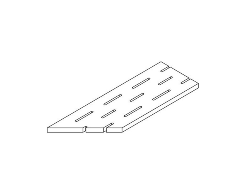 Italon District Решетка левая Emerald X2 20x60