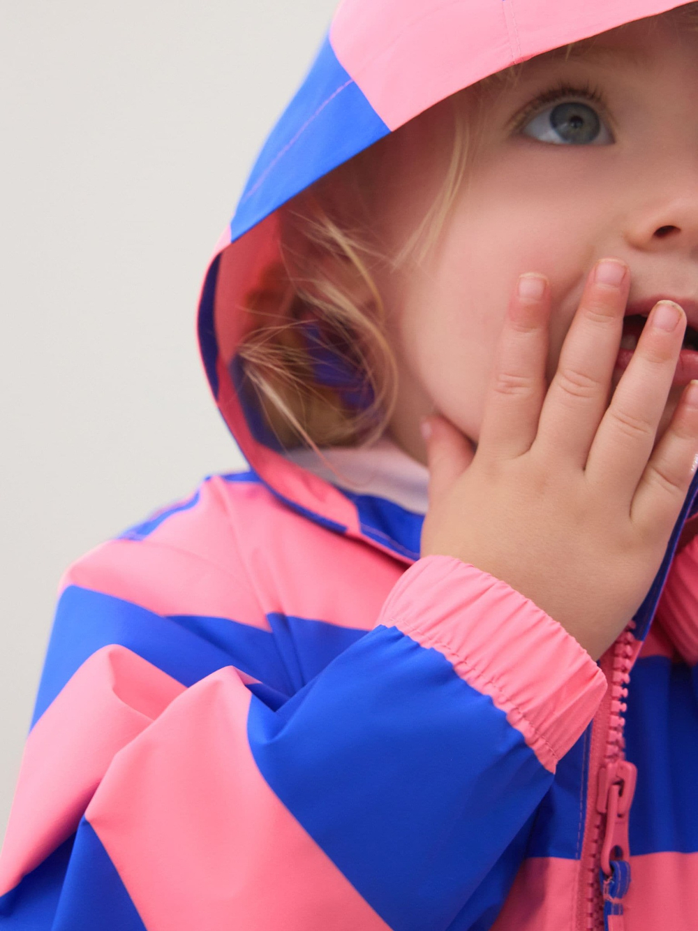 Комбинезон непромокаемый для девочки Next AA7-605, Синий, Розовый