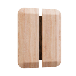 Настенный светильник Bitiny из массива дуба в стиле Japandi