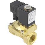 Two way normally closed indirect acting electric solenoid valve Elephant VS2W-400N-PU-NC G NBR 110/220V, body material - brass, seal - NBR