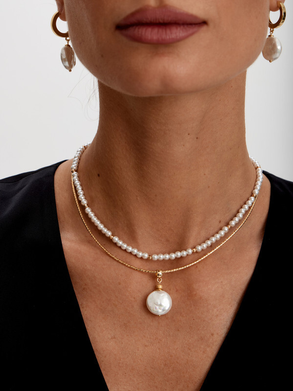 91003283 Колье Selena Pearls