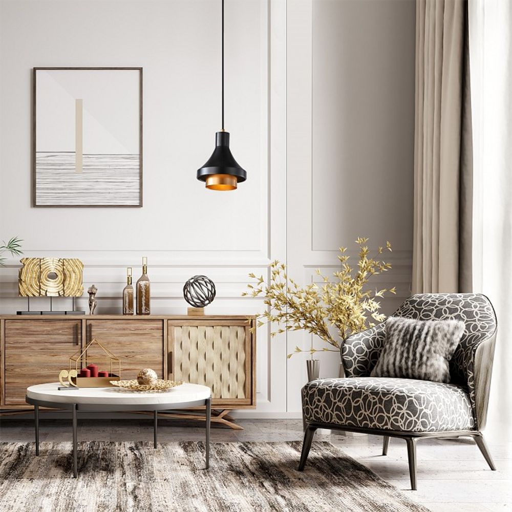 Подвесной светильник Escada NORA 1147/1S Black