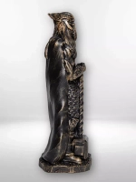 Коллекционная алтарная фигурка статуэтка Бог Тор оберег