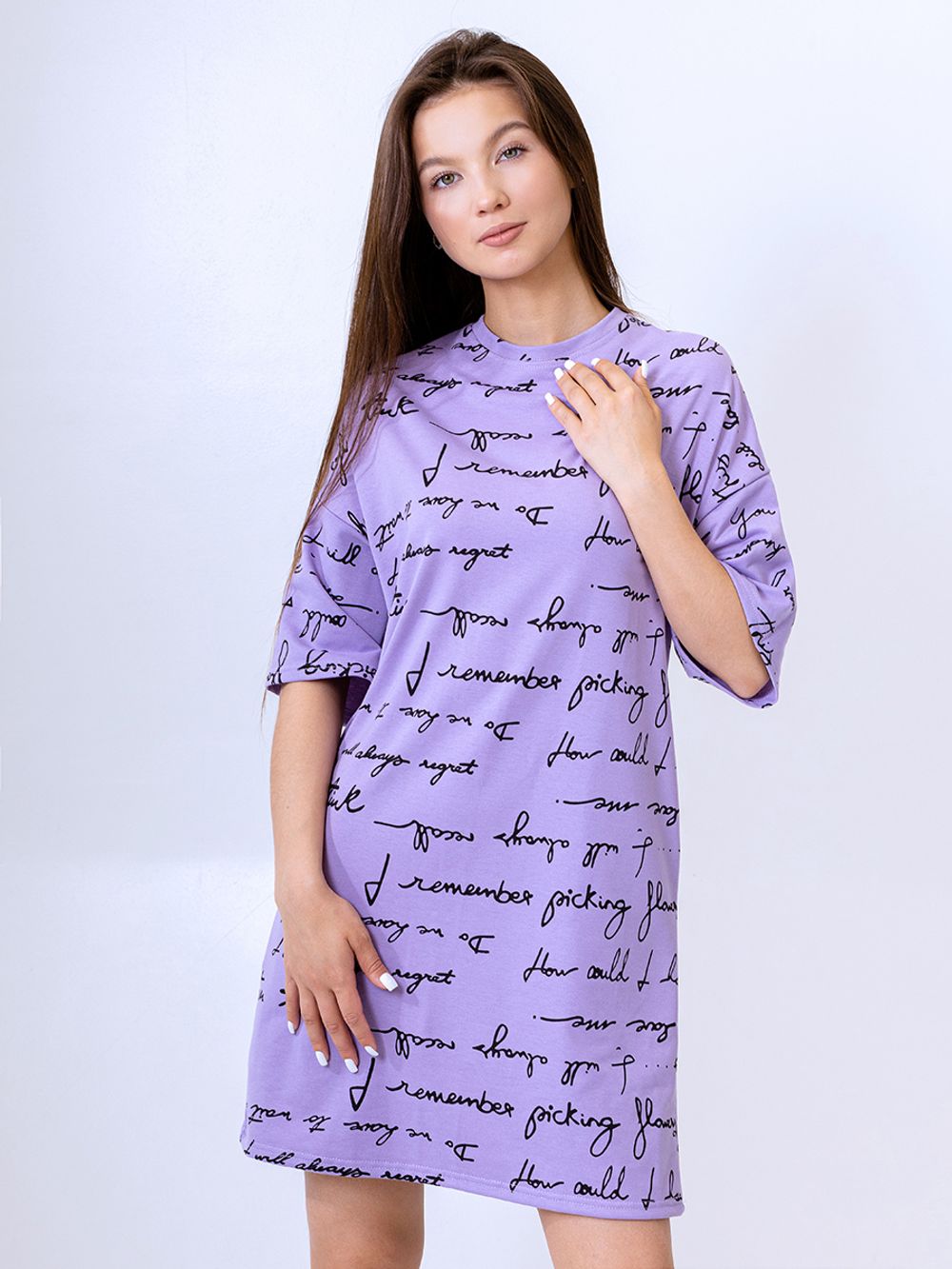 C-322 Платье-футболка