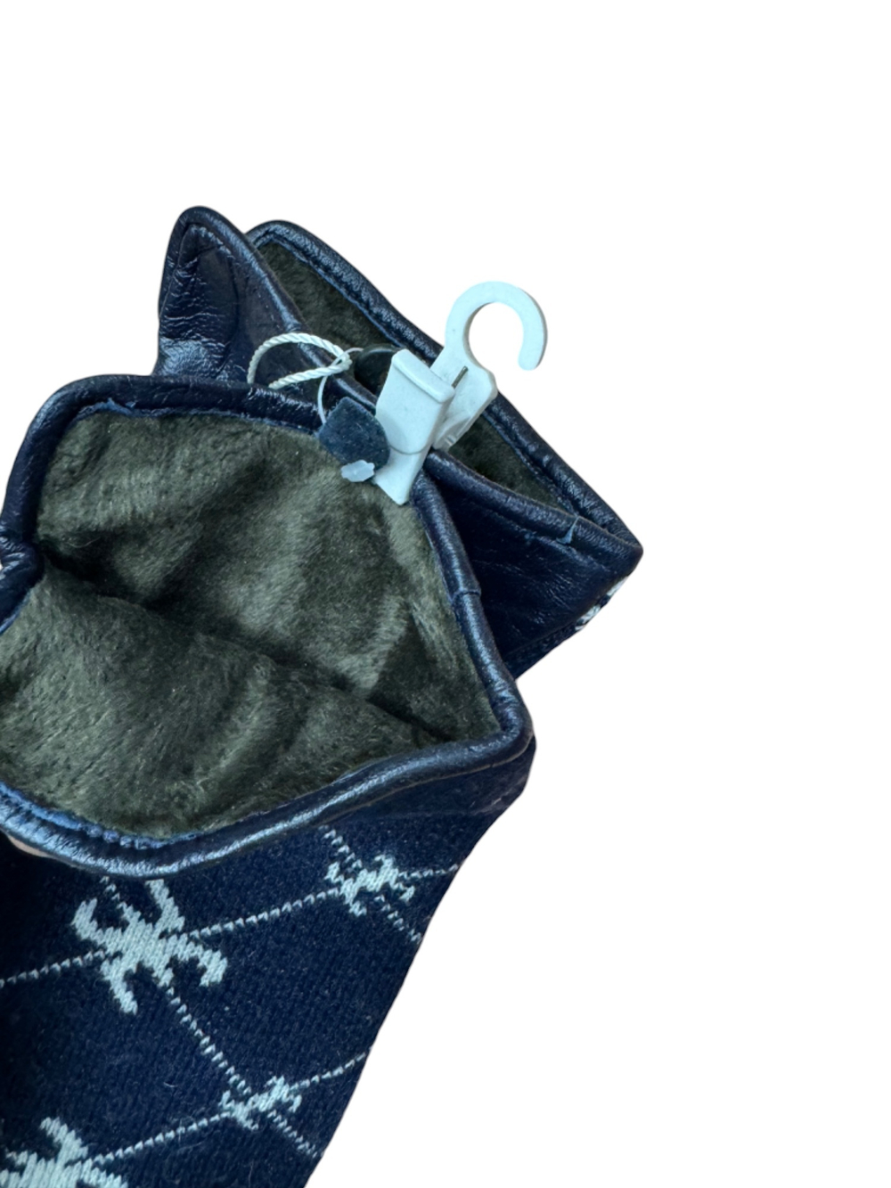 Перчатки. Женские. Материал верха: Кожаные. Подклад: плюш-флис. В упаковке 5 шт.