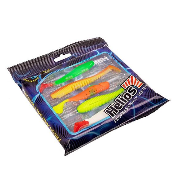 Набор приманок на щуку. Река 5шт/упак SET#1 (HS-PR-SET1) Helios