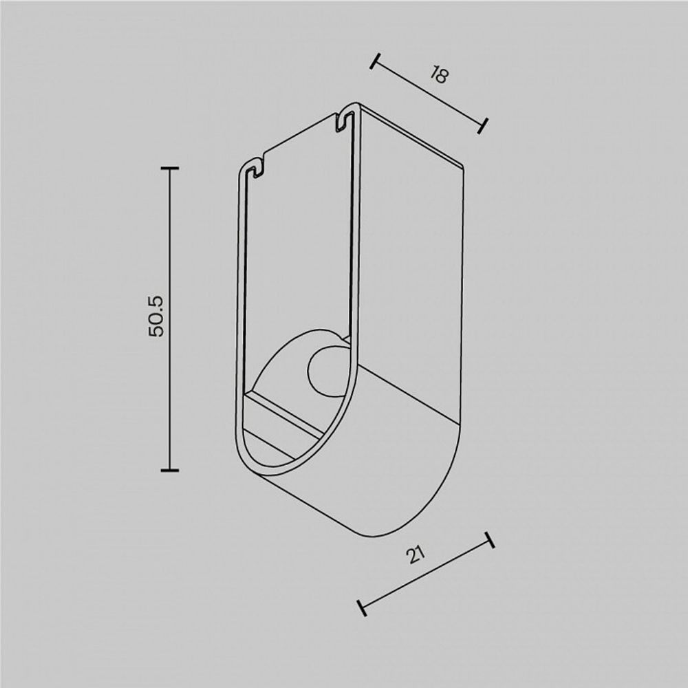 Крепление Maytoni Accessories for system Axity CA010SM-BS
