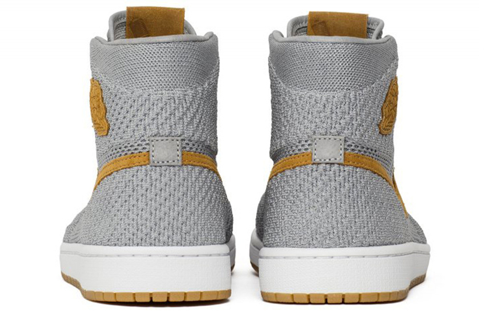 Кроссовки Jordan Air Jordan 1 Retro High Flyknit Wolf Grey