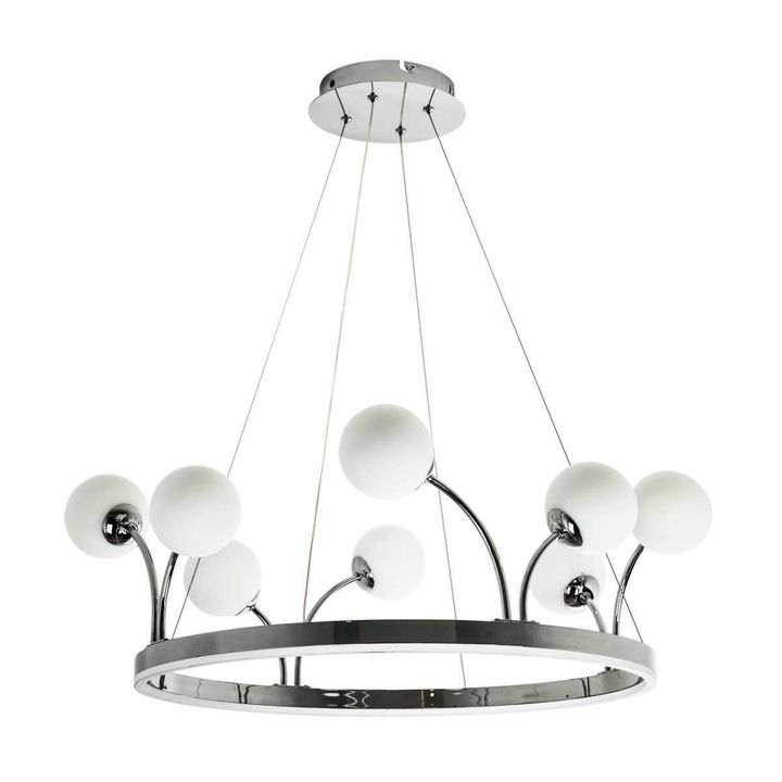 Подвесная светодиодная люстра Modelux Modestyle MS.1535.8 CR