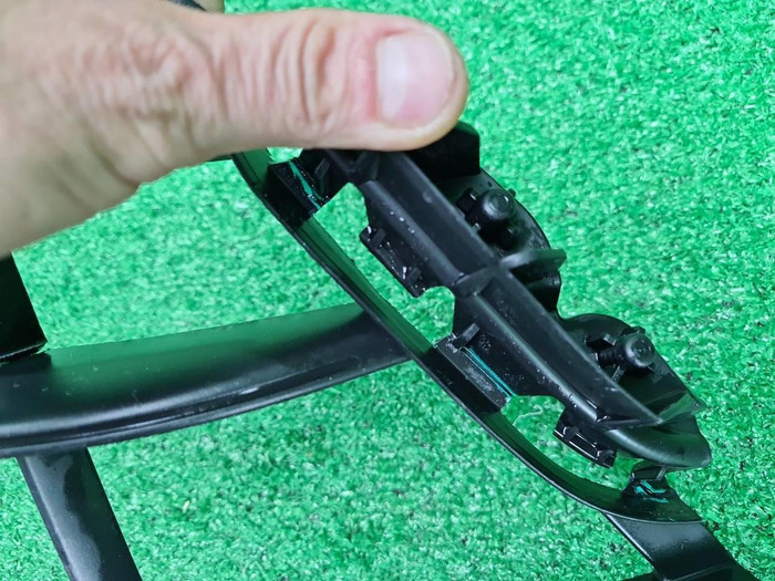 Решетка перед бампера Porsche Panamera 971 (20-24)