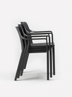 Кресло пластиковое Nardi Tiberina, антрацит